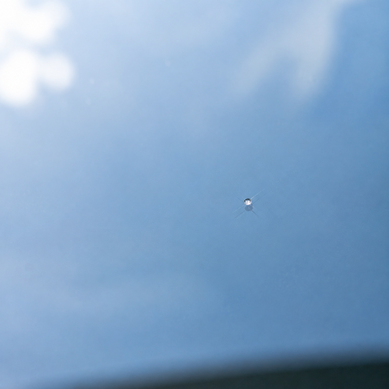 Surface ding windscreen stone chip